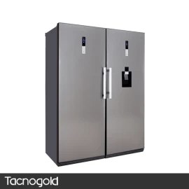 تصویر یخچال فریزر دوقلو 44 فوت تاکنوگلد مدل S500 ا Technogold 44foot twin fridge freezer model S500 w Technogold 44foot twin fridge freezer model S500 w