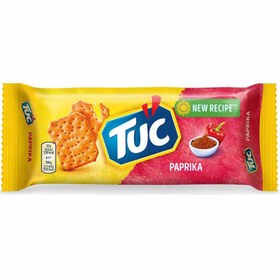 تصویر بیسکویت کراکر نمکی توک با طعم فلفل پاپریکا 100 گرم Tuc Biscuit Crakers With Paprika Flavour 100gr