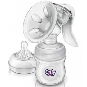 تصویر شیردوش دستی پمپ دار اونلی بیبی 125 میلی لیتر Only Babye Massage Breast Pump 125ml