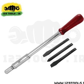 تصویر پیچ گوشتی فشاری لایت ژاپن 440 میلی متر مدل 1500 Light Hammer Screwdriver 1500