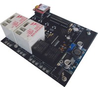 تصویر برد کنترل رله با SMS 