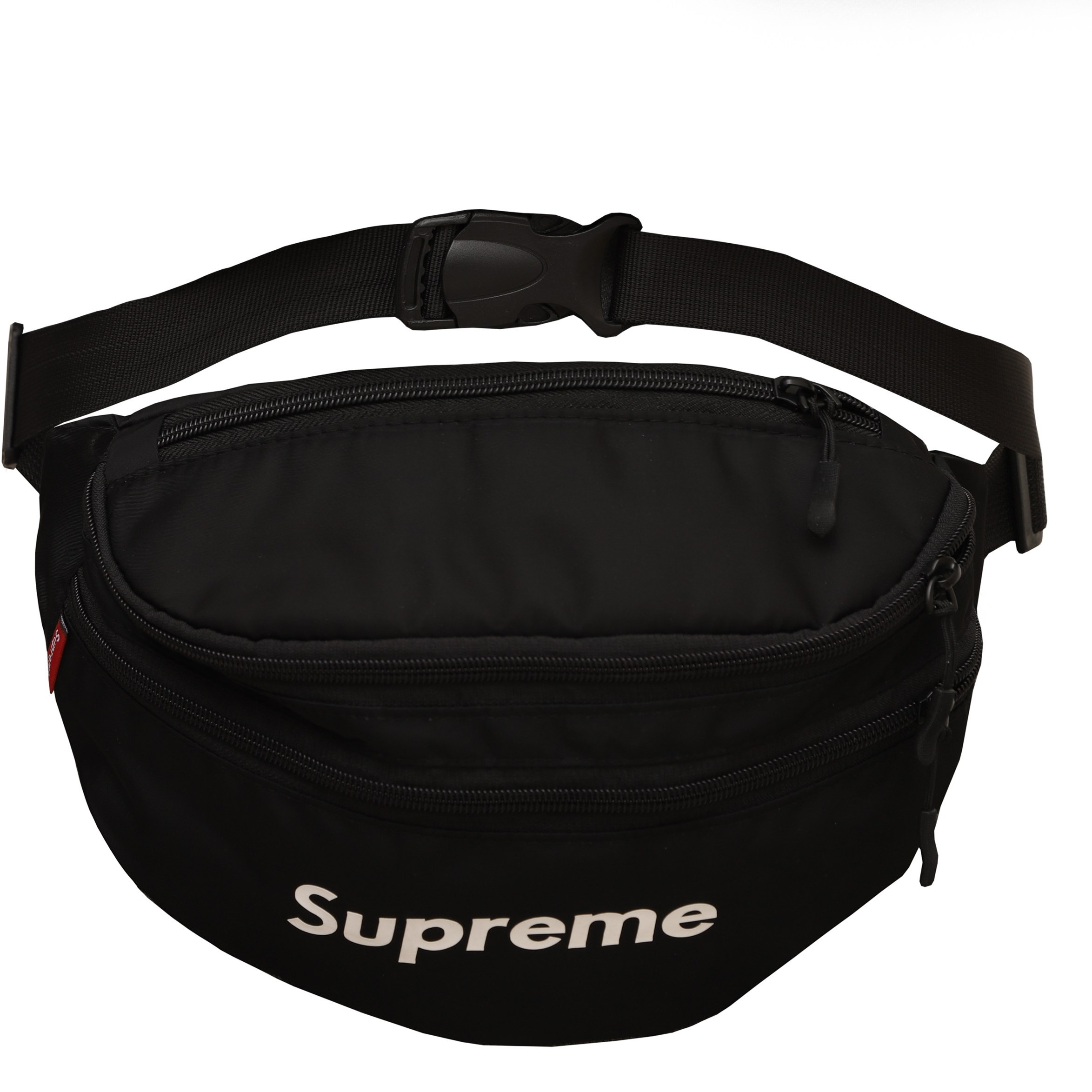 Supreme waist 2025 bag black ss19