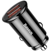 تصویر شارژر فندکی باسئوس BS-C16Q1 ظرفیت ۳۰ وات 