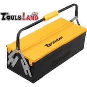 تصویر جعبه ابزار دو طبقه اتومات کنزاکس مدل KTB-1302 Kenzax KTB-1302 automatic two-story tool box