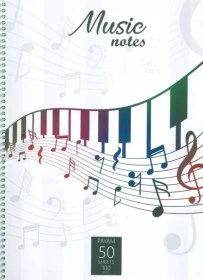 تصویر دفتر نت 50 برگ (سیمی) 