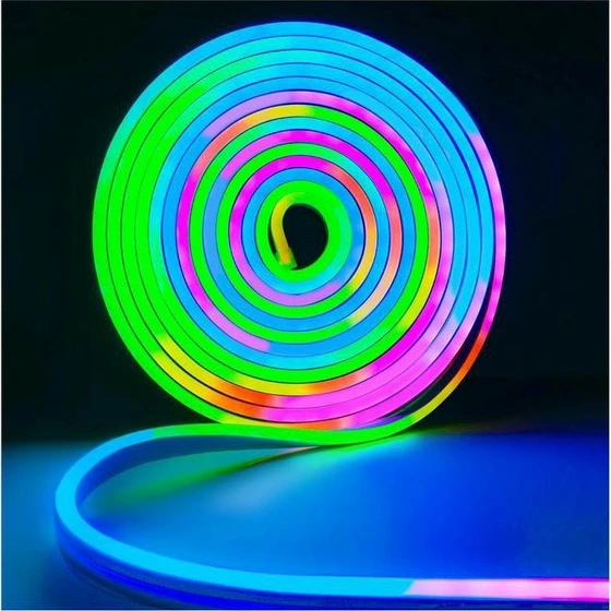 خرید و قیمت نوار LED نئون فلکسی RGB | ترب
