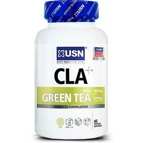 تصویر کپسول سی ال ای و چای سبز یو اس ان USN CLA Green Tea 