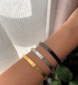 تصویر بنگل کارتیر رنگ نقره ای 