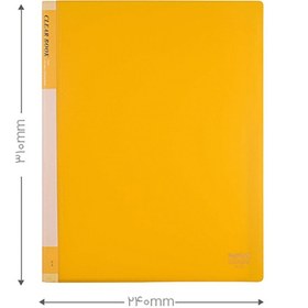 تصویر کلیر بوک 40 برگ پاپکو کد A4-40 