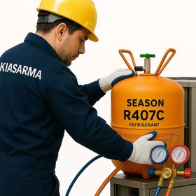 تصویر گاز مبرد R407C سیزن (11.3 کیلویی) 