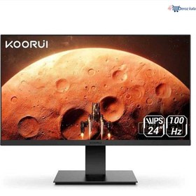 تصویر مانیتور کووری 24 اینچ مدل Koorui 24P02 Koorui 23.8Inch IPS 1920 × 1080 100Hz 4ms 250Nits