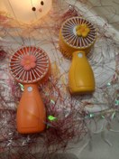 تصویر فن شارژی طرح گلدار مدل PCX168053 