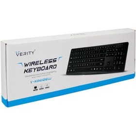 تصویر کیبورد بی سیم وریتی مدل V-KB6125W ا Verity V-KB6125w Wierless Keybord Verity V-KB6125w Wierless Keybord