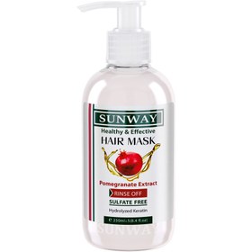 تصویر Sunway hair mask suitable for damaged and dyed hair 