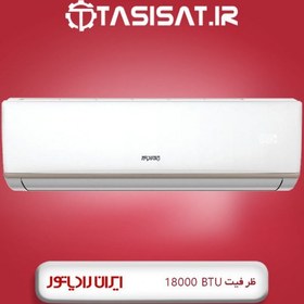 تصویر کولر گازی ایران رادیاتور سری AA مدل IAC-18CZZH/LF/AA ظرفیت 18000 Iran Radiator IAC-18CZZH/LF/AA 18000 Air Conditioner