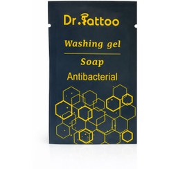 تصویر ژل شستشو قبل تتو دکترتتو Dr. Tattoo Antibacterial Washing Gel Soap - 3g Sachet