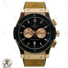 تصویر ساعت مچی عقربه ای ست زنانه و مردانه هابلوت ۴موتوره کرنوگراف - زنانه HUBLOT GENEVE BIG BANG CHRONOGRAPH