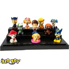 تصویر پک 10 عددی فیگور سگهای نگهبان اورجینال 