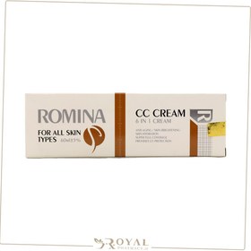 تصویر سی سی کرم 6 در 1 حجم 60میل ر ا Romina Cc Cream 6 In 1 60ml Romina Cc Cream 6 In 1 60ml