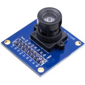 تصویر ماژول دوربین رنگی OV7670 قابل اتصال به میکروکنترلرها 