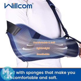 تصویر بند بازو برای آسیب شانه برند Willcom مدل WL0309 -LL 