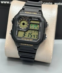 تصویر ساعت دیجیتال کاسیو مدل AE-1200WH-1BVDF ا Casio AE-1200WH-1BV Digital watch Casio AE-1200WH-1BV Digital watch