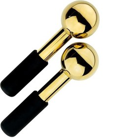 تصویر گوی یخ استیل (طلایی) 