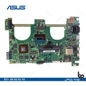 تصویر مادربرد لپ تاپ ایسوس Asus N550JV_CPU-I7-4_VGA-4GB_GPU-GTX740M گرافیک دار 