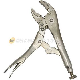 تصویر انبر قفلی اینکو “7 Ingco HCJLW0107 Ingco HCJLW0107 7inches Curved Jaw Locking plier