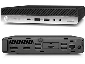 تصویر مینی کیس اچ پی / HP 800 G5 Mini PC (10 روز مهلت تست بازرگان-آی‌تی/ استوک) HP EliteDesk 800 G5 Mini PC