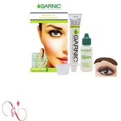 تصویر کیت رنگ ابرو گیاهی گارنیک کد GN6 