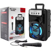 تصویر اسپیکر بلوتوثی میکروفون دار سینگ ای sing-e ZQS1481 Sing-e ZQS-1481