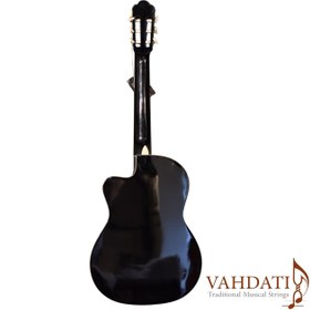 تصویر گیتار آریا مدل AK30-BC کات وی رنگ مشکی 