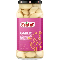 تصویر ترشی سیر مروارید اصالت - 580 گرم 