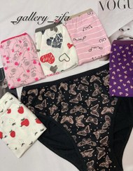 تصویر شورت نخ زنانه قواره بزرگ 