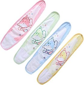 تصویر TDMKT 4pcs Baby Infant Umbilical Cord Cotton Belly Band Baby Umbilical Hernia Belt Navel Protection Belt for Infant Newborn (Random Colors and Styles) 