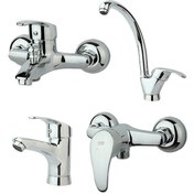 تصویر ست شیرآلات راسان مدل درسا 