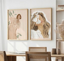 تصویر تابلو طرح مینیمال - دو 