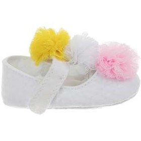 تصویر پاپوش پارچه ای نوزادی دخترانه ا Baby Girls Textile Footwear - Blukids Baby Girls Textile Footwear - Blukids