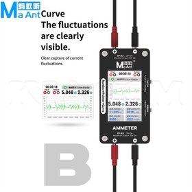 تصویر تستر و نمایشگر جریان و ولتاژ Ma Ant DL-02 