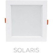 تصویر لامپ سقفی سولاریس 7 وات مربع 