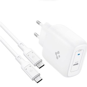 تصویر شارژر دیواری اسپیگن مدل ArcStation Pro 45W Wall Charger همراه با کابل USB-C 