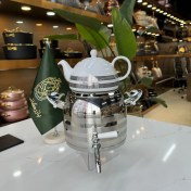 تصویر کتری قوری استیل ترک شیردار راسل 4لیتر مدل R-112 