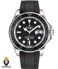 تصویر ساعت مچی مردانه رولکس مدل Yacht-Master بند لاستیکی 