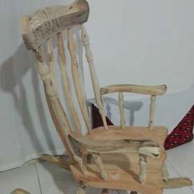 تصویر تولید انواع صندلی راک قیمت بستگی به چوبی که ساخته میشود خام فروشی رنگم خواسته ب 
