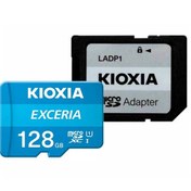 تصویر کارت حافظه کیوکسیا EXCERIA ظرفیت ۱۲۸ گیگابایت کلاس ۱۰ UHS-I سرعت ۱۰۰MBps 