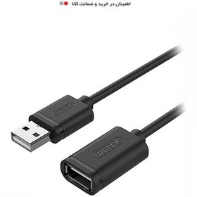 تصویر کابل افزایش طول USB یونیتک مدل Y-C447GBK طول 0.5 متر 