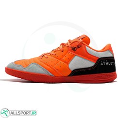 تصویر کفش فوتسال اتلتا طرح اصلی Athleta O-Rei T003 IC White Orange 