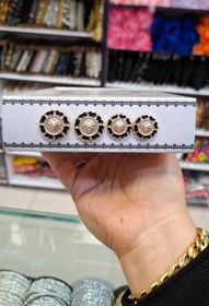 تصویر دکمه طرح فلز - سایز1 