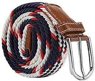 Radmire Braided Canvas Woven Elastic Stretch Belts for Men/Women